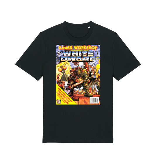 Black Printed T-shirt Front