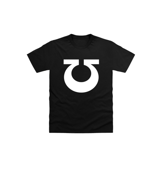 Black Printed Kids T-Shirt