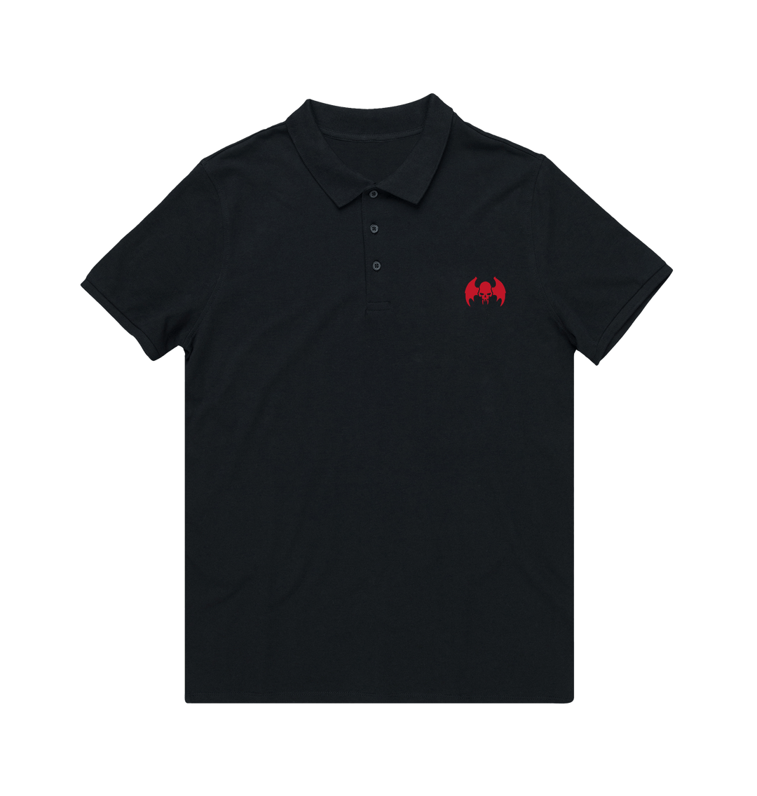 Black Flesh-eater Courts Polo Shirt