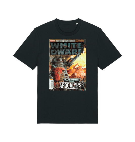 Black Printed T-shirt Front