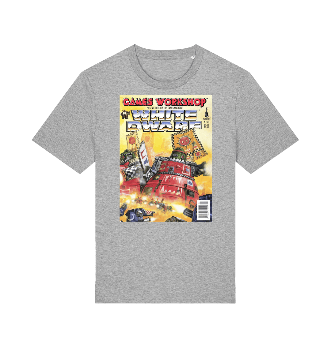 Heather Grey Printed T-shirt Front