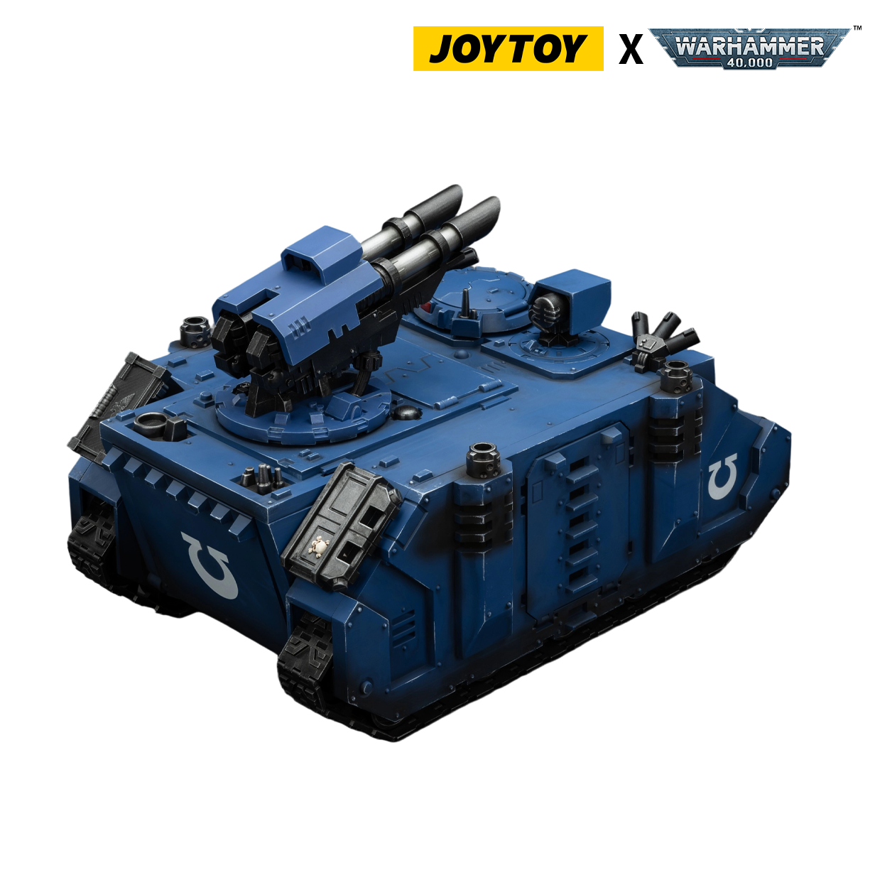 JoyToy Warhammer 40,000 Action Figure - Ultramarines, Razorback with Twin Lascannon (1/18 Scale) Preorder