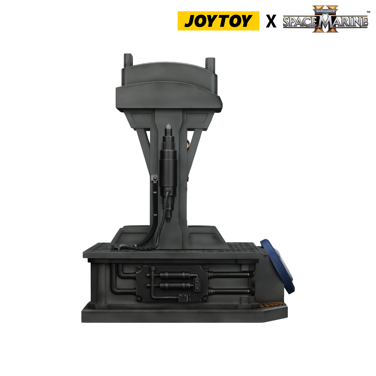 JoyToy Warhammer 40,000: Space Marine 2 Lieutenant Titus’ Mk X Helmet Bundle (1:1 Scale) Preorder
