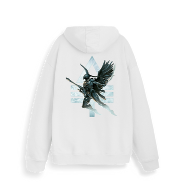 White Printed Sweater