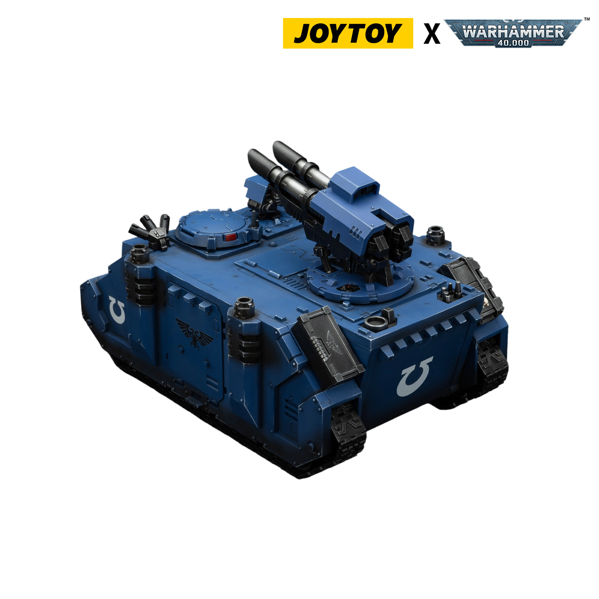 JoyToy Warhammer 40,000 Action Figure - Ultramarines, Razorback with Twin Lascannon (1/18 Scale) Preorder