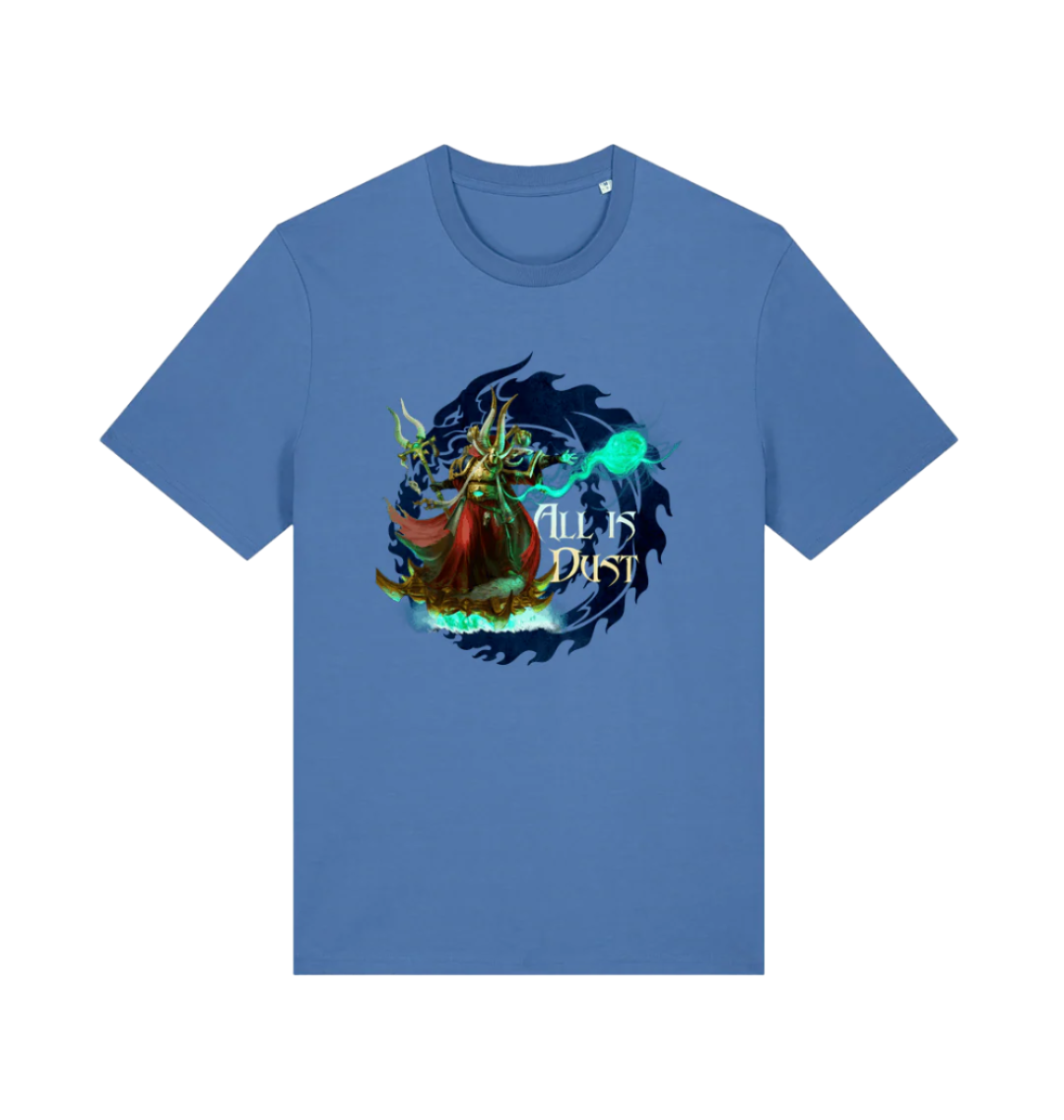 Bright Blue Printed T-shirt