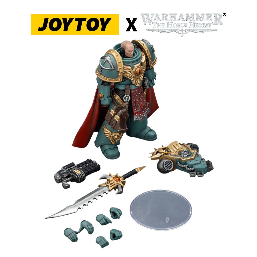 JOYTOY Warhammer The Horus Heresy Action Figure - Sons of Horus, Tybalt Marr, Captain of the 18th Company (1/18 Scale) Preorder