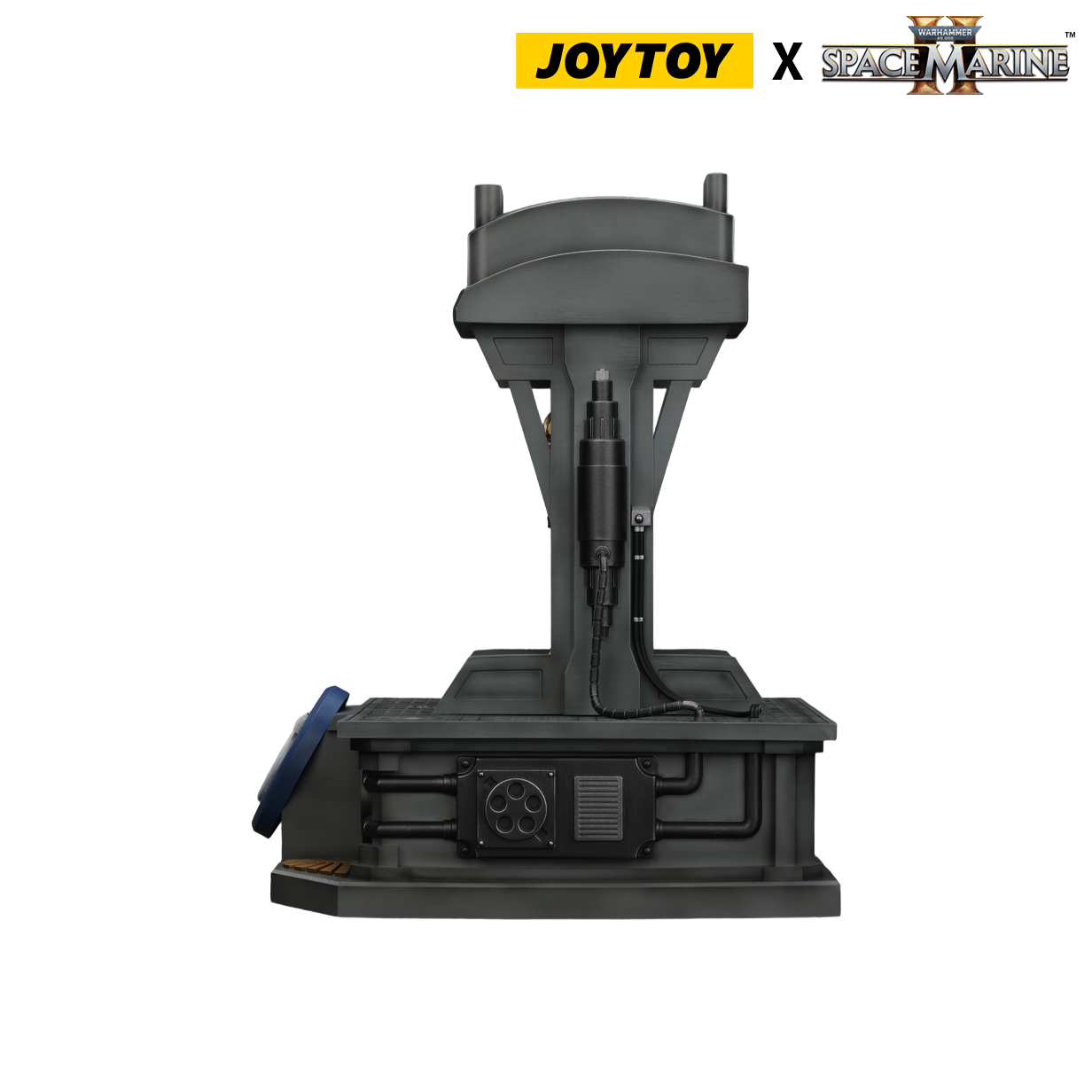JoyToy Warhammer 40,000: Space Marine 2 Lieutenant Titus’ Mk X Helmet Bundle (1:1 Scale) Preorder