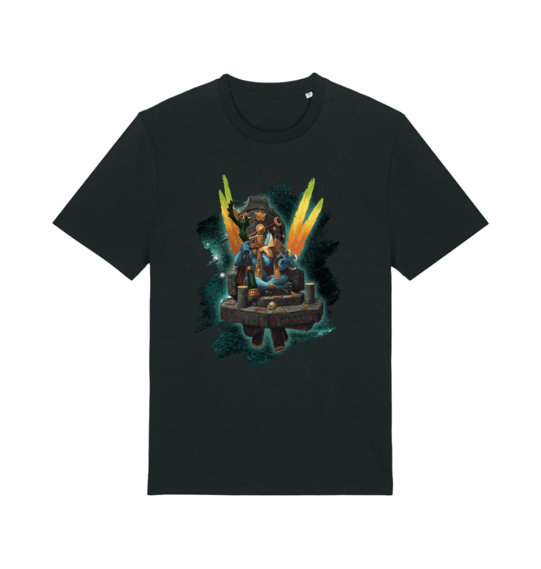 Black Printed T-shirt