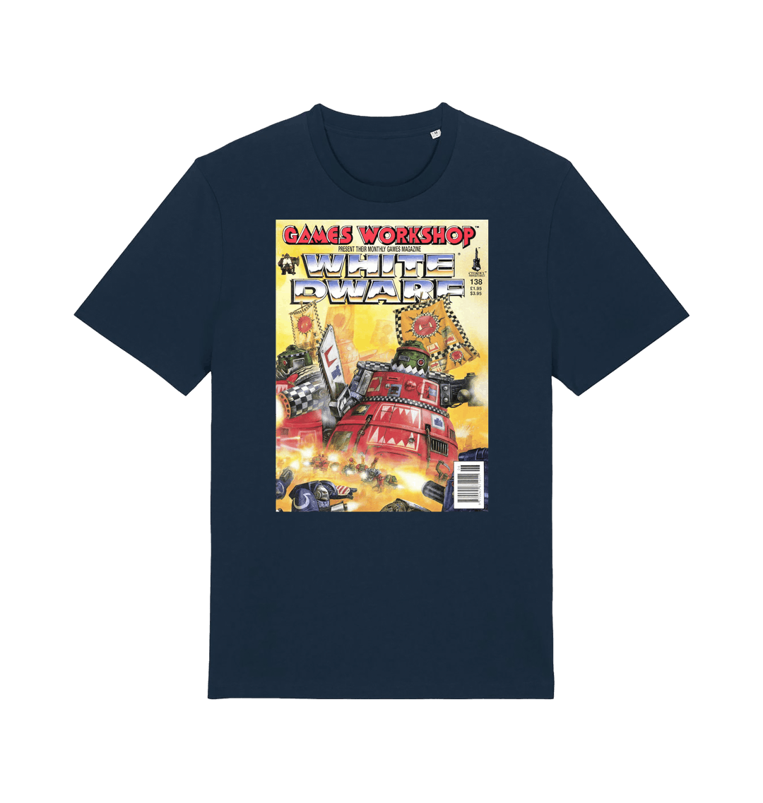 French Navy Printed T-shirt Front