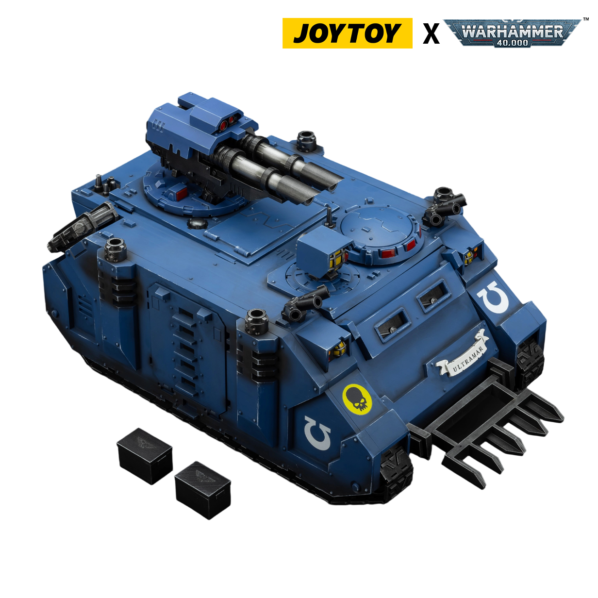 JoyToy Warhammer 40,000 Action Figure - Ultramarines, Razorback with Twin Lascannon (1/18 Scale) Preorder