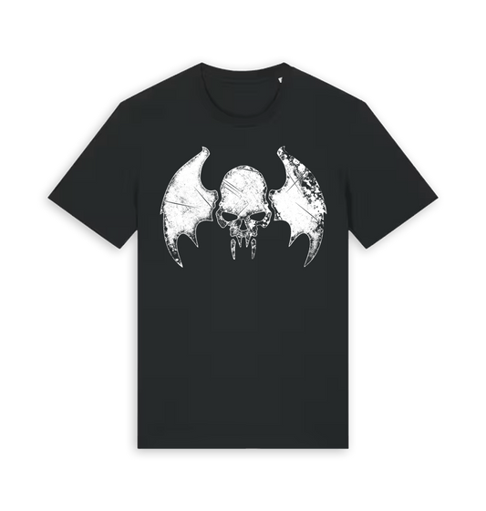 Black Printed T-shirt Front