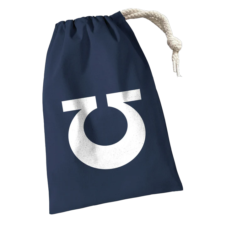 Warhammer 40,000 Ultramarines Printed Dice Bag
