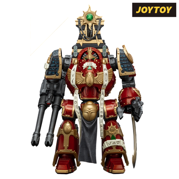 JoyToy Warhammer The Horus Heresy Action Figure - Thousand Sons Contemptor-Osiron Dreadnought with Gravis Force Blade and Gravis Autocannon (1/18 Scale)