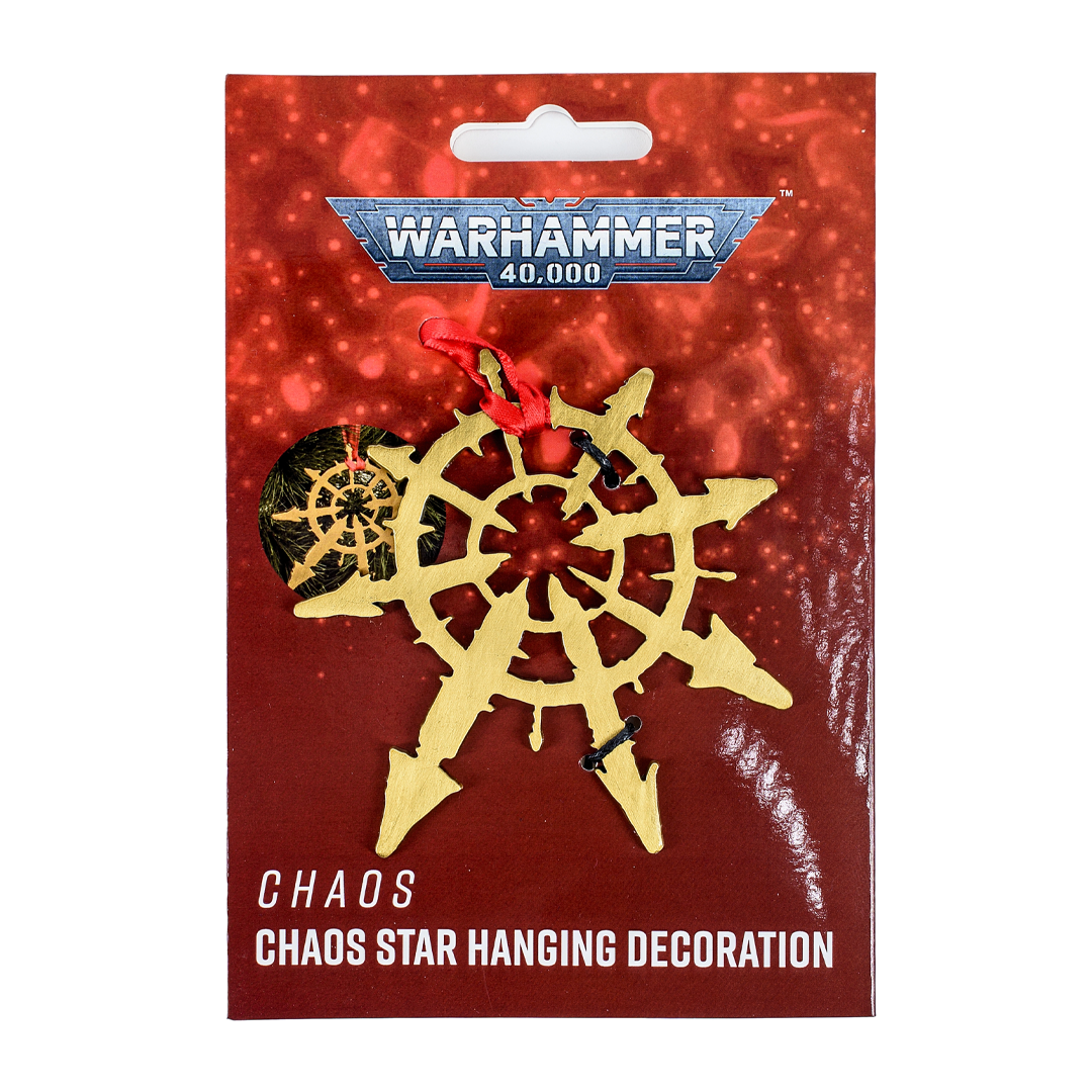 Warhammer 40000: Chaos Star Tree Decoration