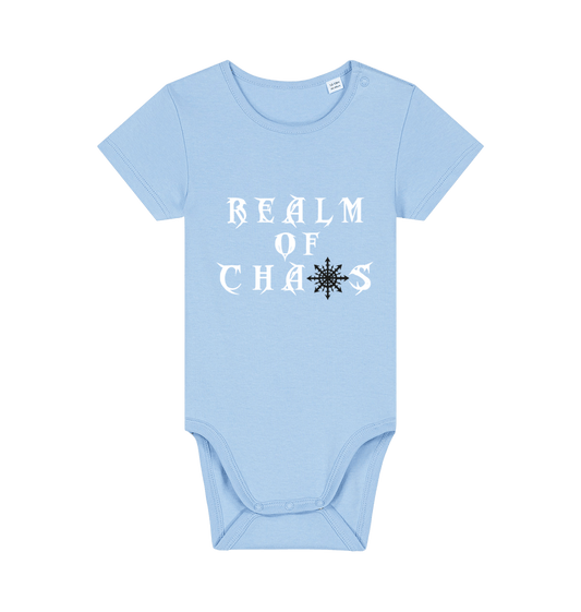Blue Soul Printed baby grow