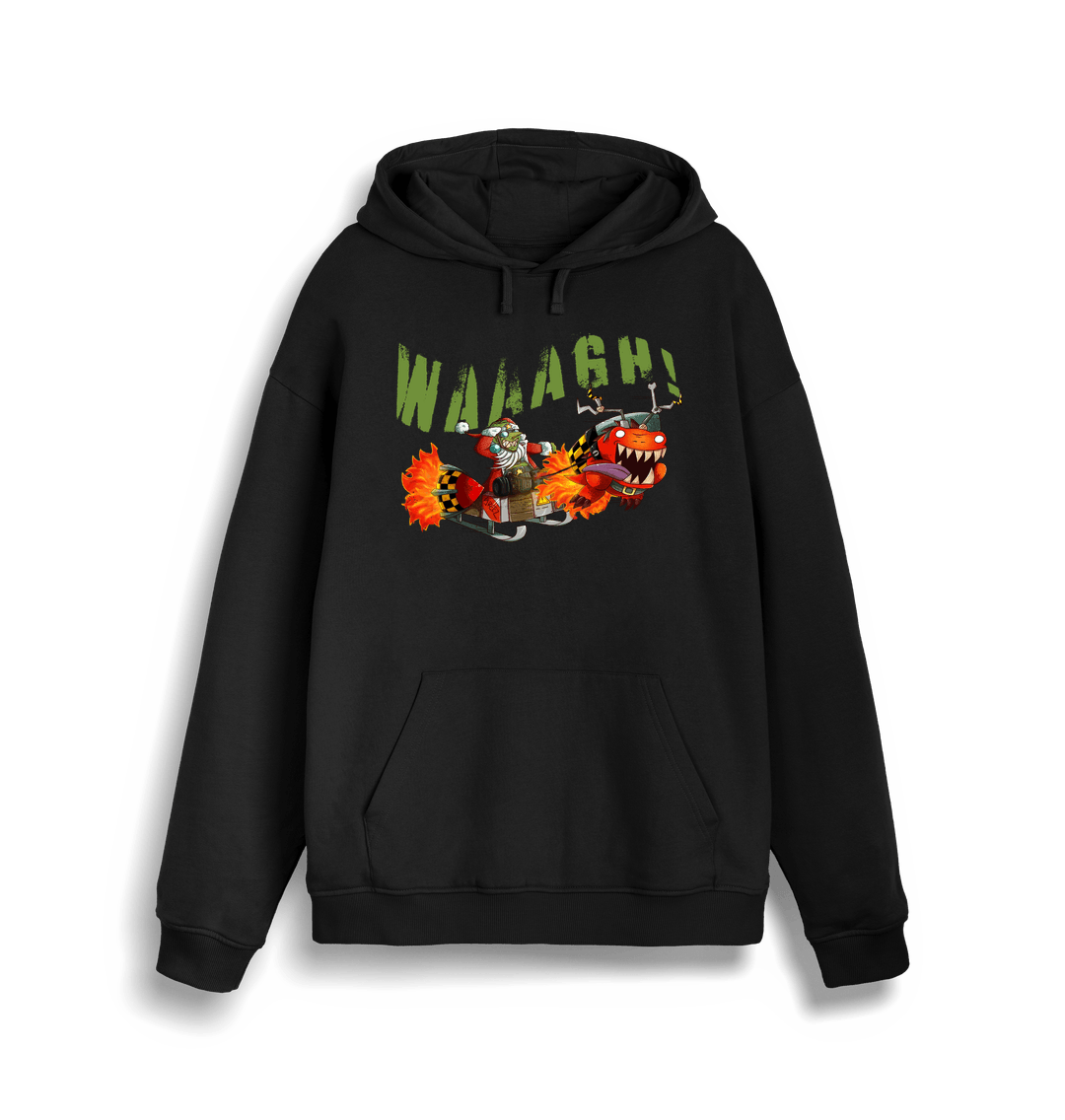Black Premium Red Gobbo Waaagh! Black Hoodie