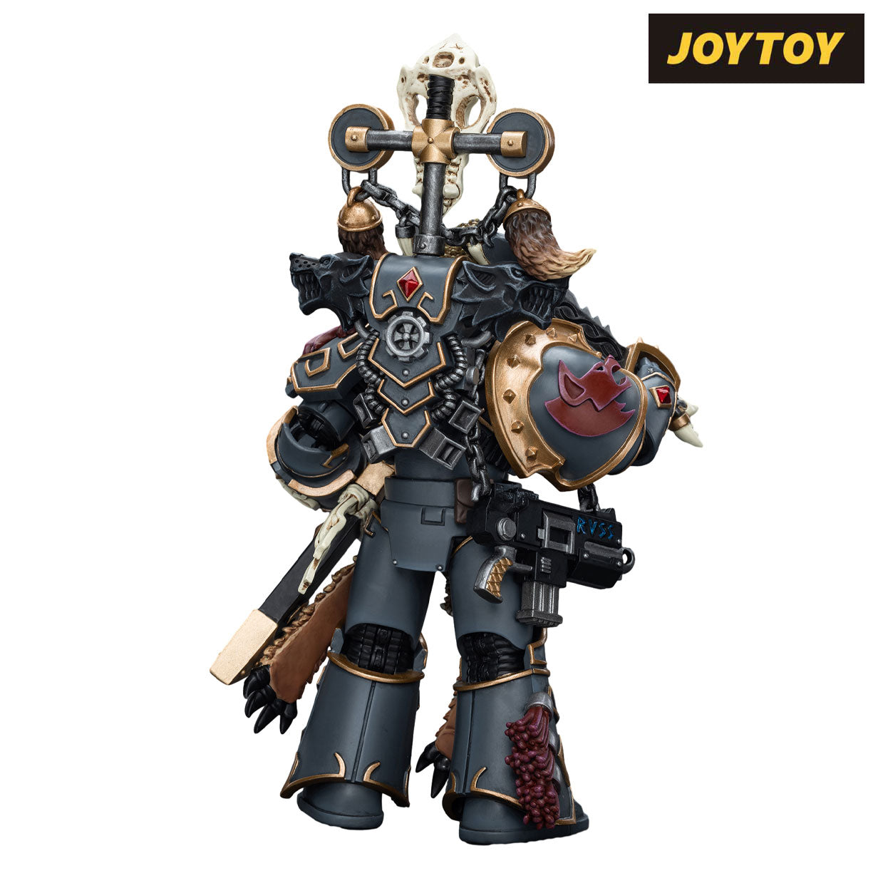 JoyToy Warhammer The Horus Heresy Action Figure - Space Wolves, Geigor Fell-hand (1/18 Scale) Preorder