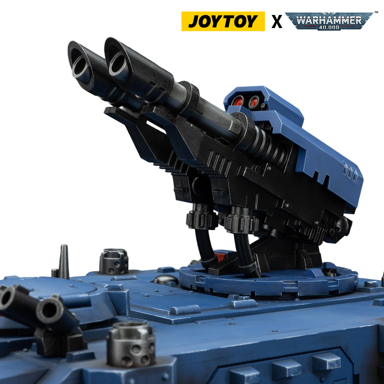 JoyToy Warhammer 40,000 Action Figure - Ultramarines, Razorback with Twin Lascannon (1/18 Scale) Preorder