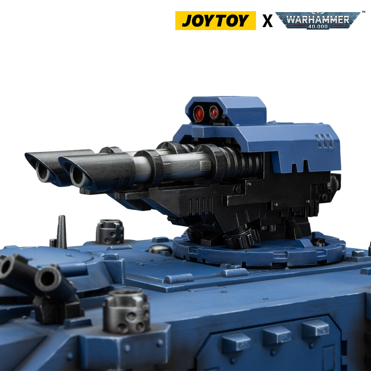 JoyToy Warhammer 40,000 Action Figure - Ultramarines, Razorback with Twin Lascannon (1/18 Scale) Preorder