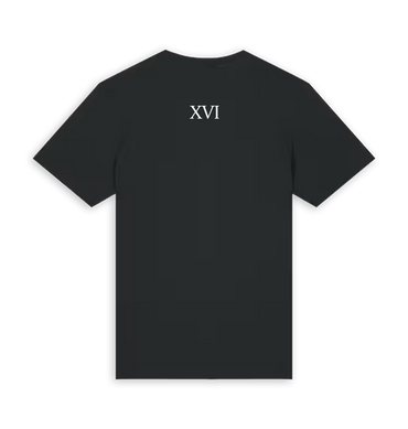 Black Printed T-shirt Back