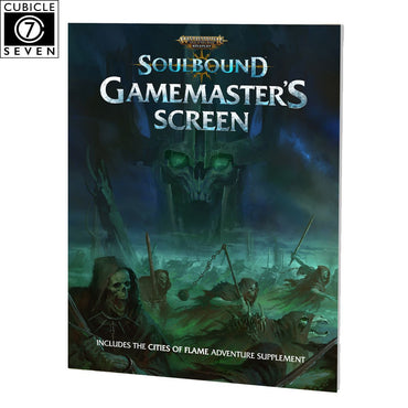 Full Colour Warhammer Age of Sigmar Roleplay - Soulbound - Gamemaster's Screen