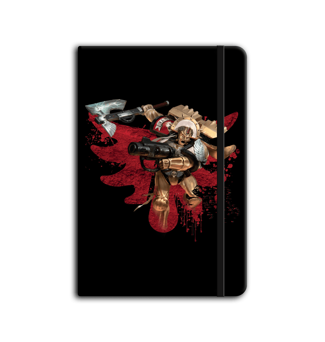 Black Blood Angels Commander Dante Notebook