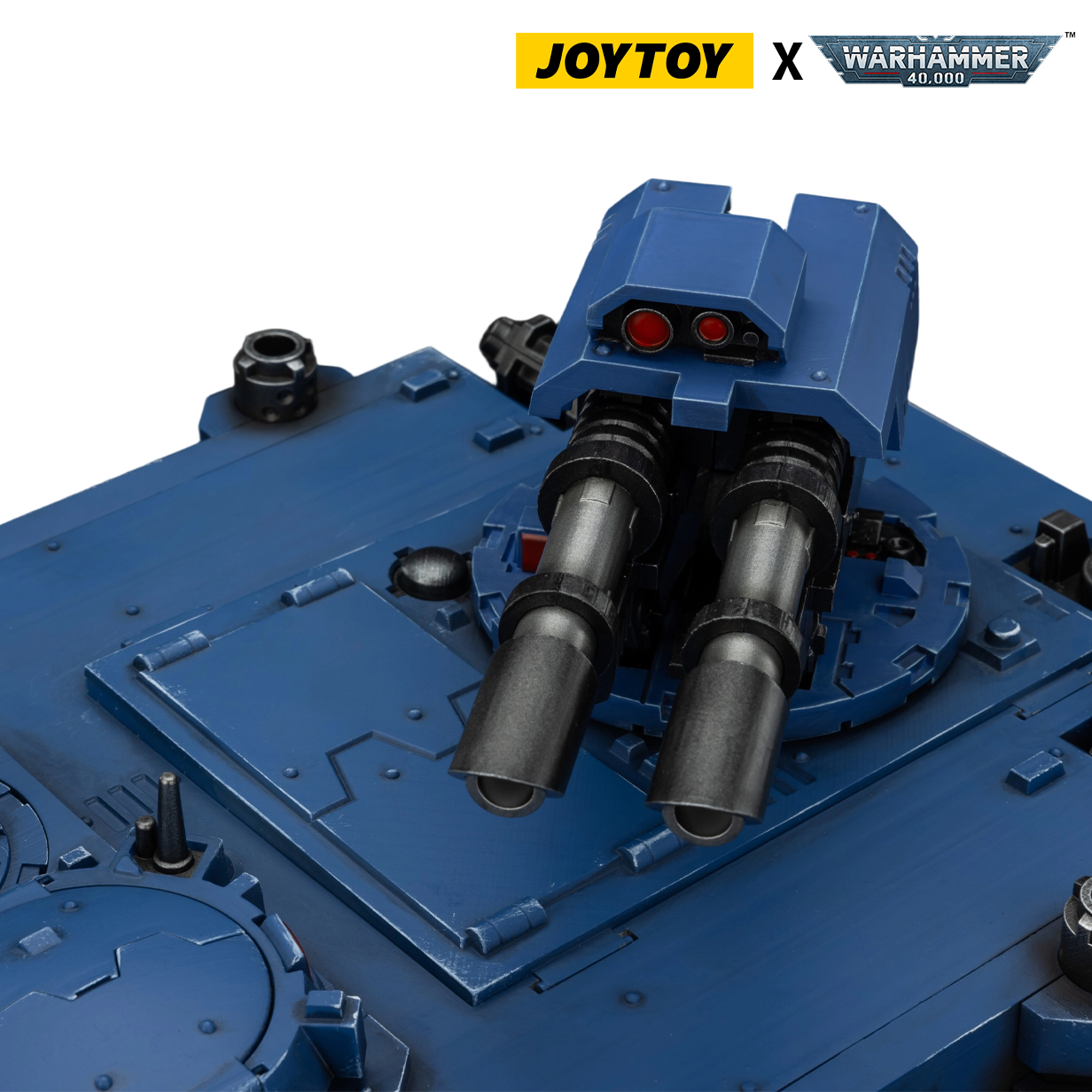 JoyToy Warhammer 40,000 Action Figure - Ultramarines, Razorback with Twin Lascannon (1/18 Scale) Preorder
