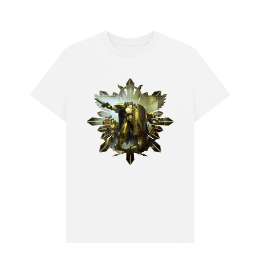 White Adeptus Custodes - Shield-Captain T Shirt