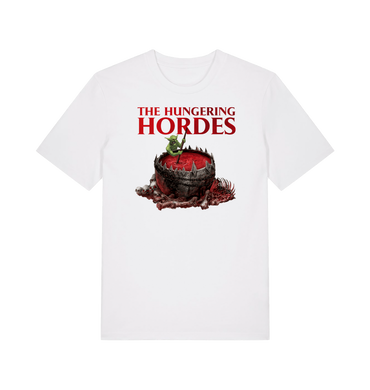 White Printed T-shirt Front