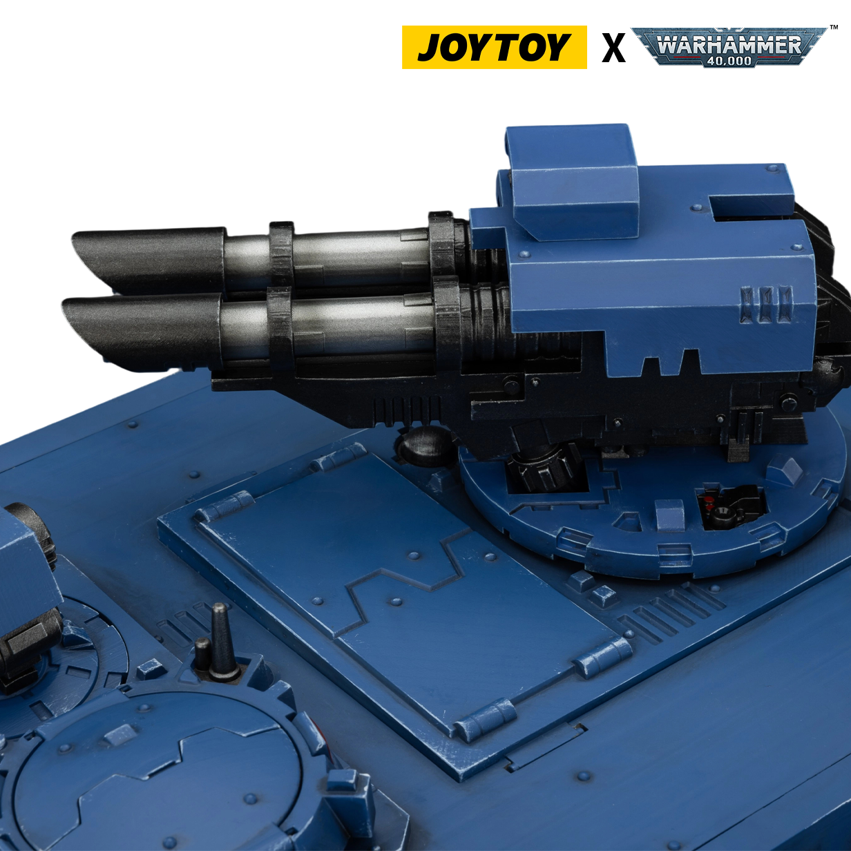 JoyToy Warhammer 40,000 Action Figure - Ultramarines, Razorback with Twin Lascannon (1/18 Scale) Preorder
