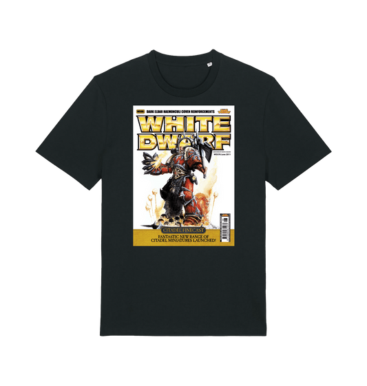 Black Printed T-shirt Front