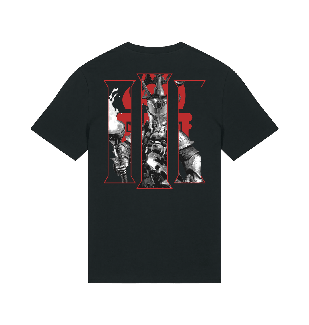 Black Printed T-shirt