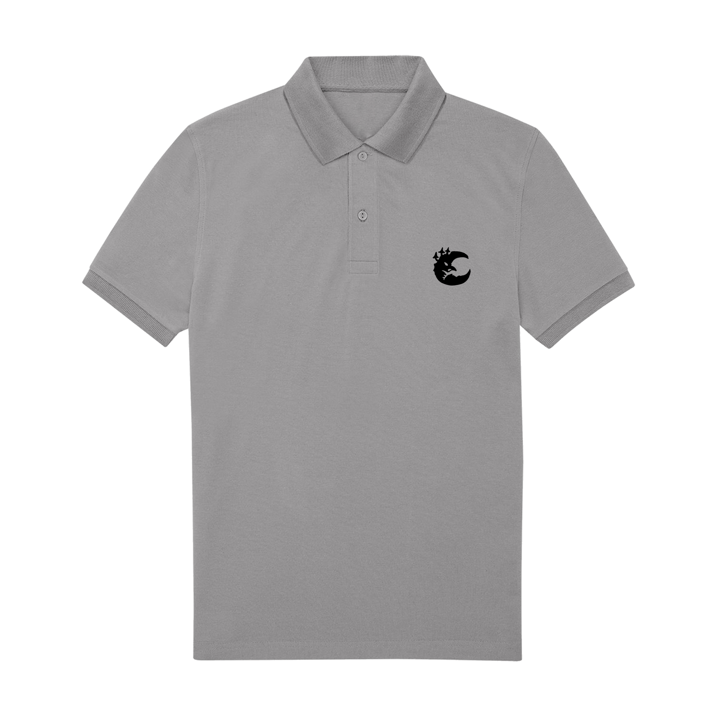 Sport Grey Polo Shirt Front