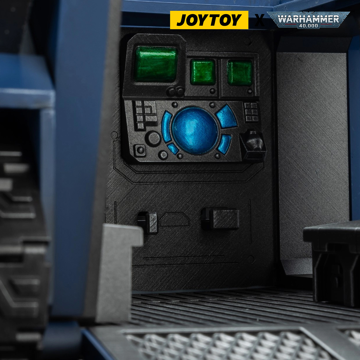 JoyToy Warhammer 40,000 Action Figure - Ultramarines, Razorback with Twin Lascannon (1/18 Scale) Preorder