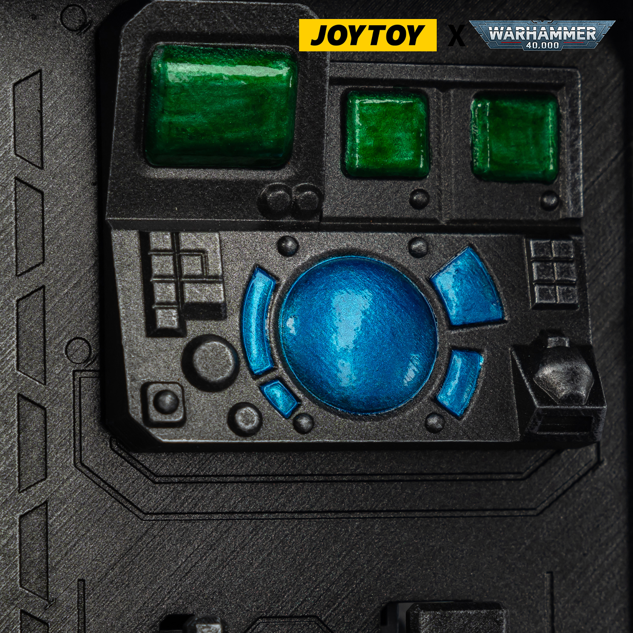 JoyToy Warhammer 40,000 Action Figure - Ultramarines, Razorback with Twin Lascannon (1/18 Scale) Preorder