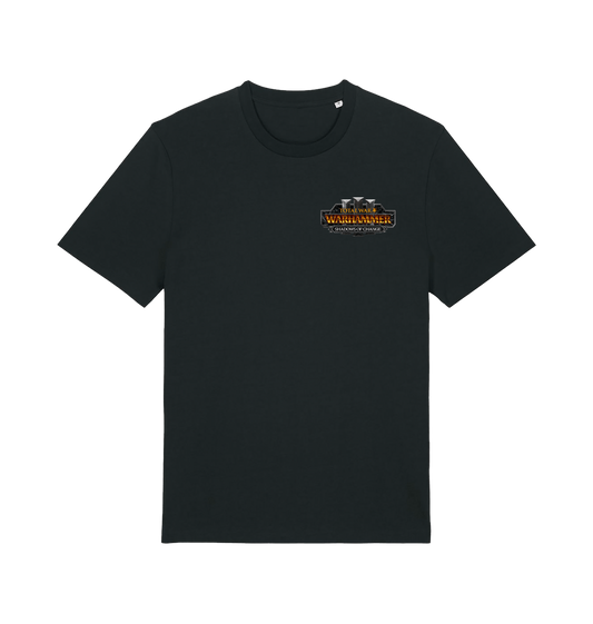 Black Printed T-shirt Front