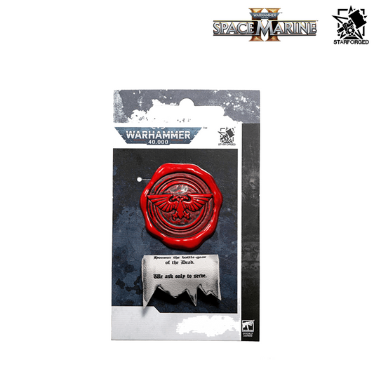 Space Marine 2 Imperial Aquila Purity Seal Brooch