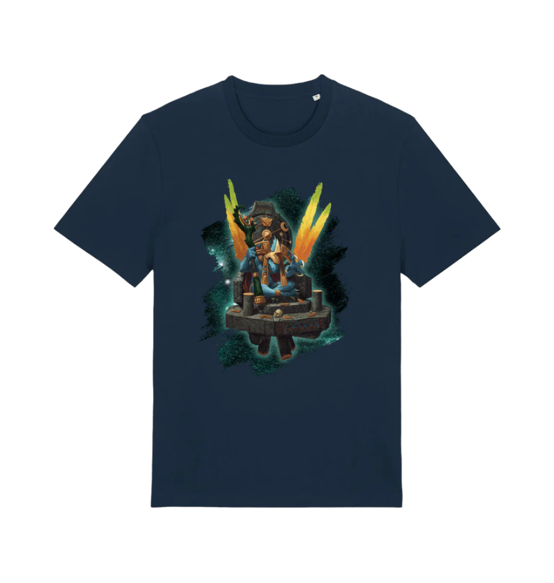 French Navy Printed T-shirt