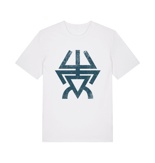 White Printed T-shirt Front