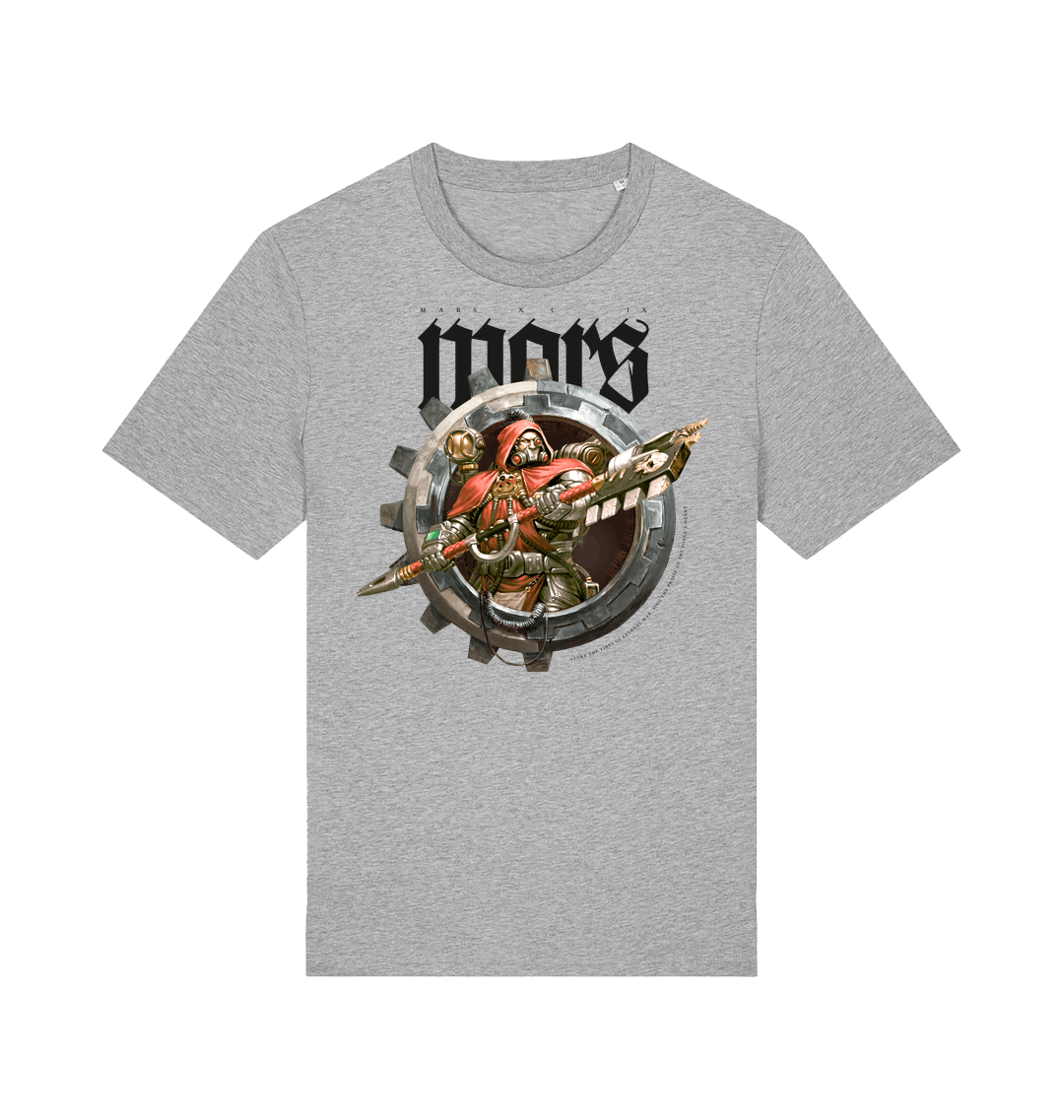 Heather Grey Printed T-shirt