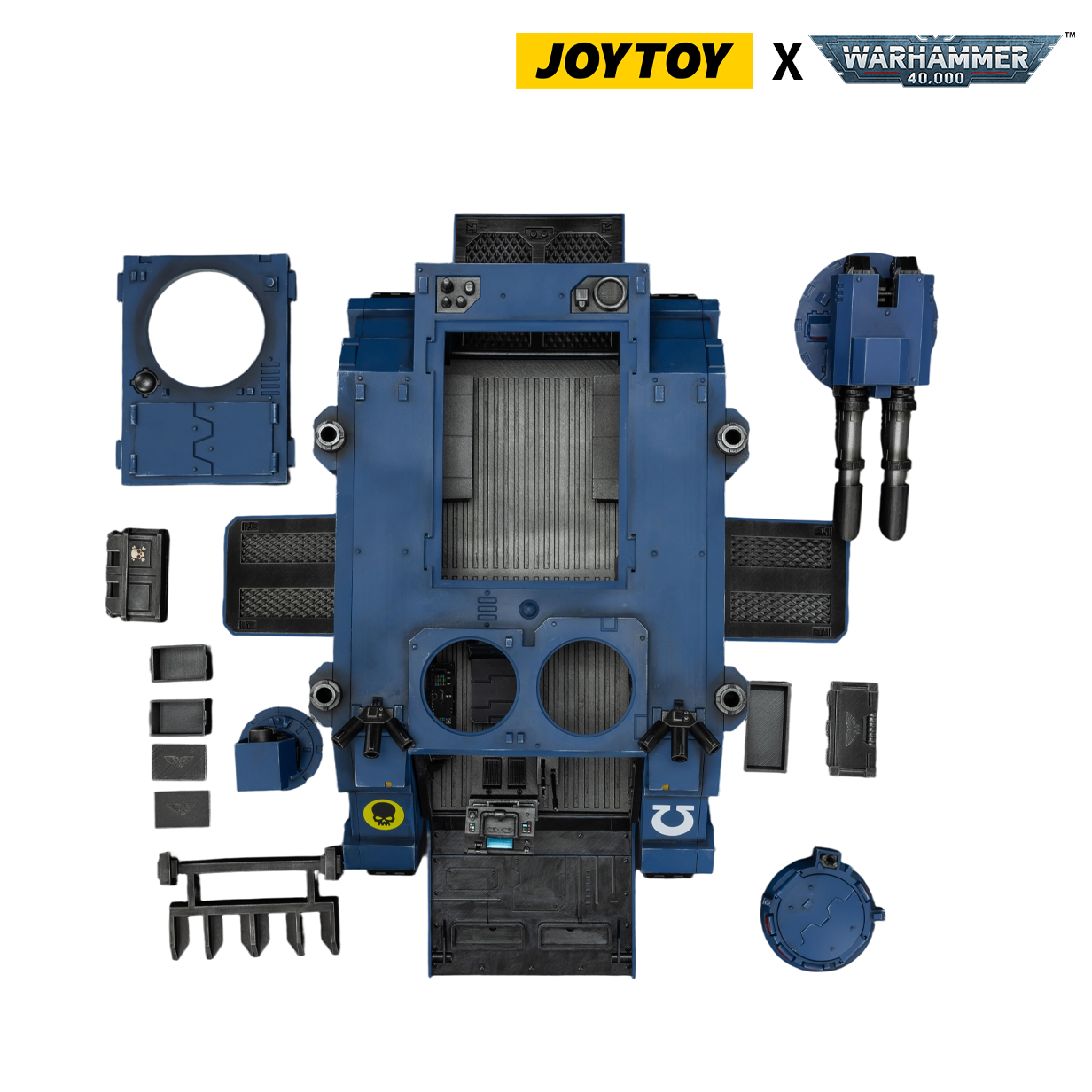 JoyToy Warhammer 40,000 Action Figure - Ultramarines, Razorback with Twin Lascannon (1/18 Scale) Preorder
