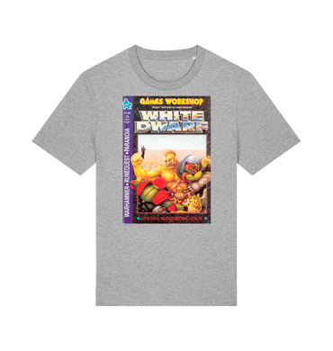 Heather Grey Printed T-shirt Front