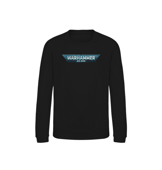 Deep Black Printed Sweater