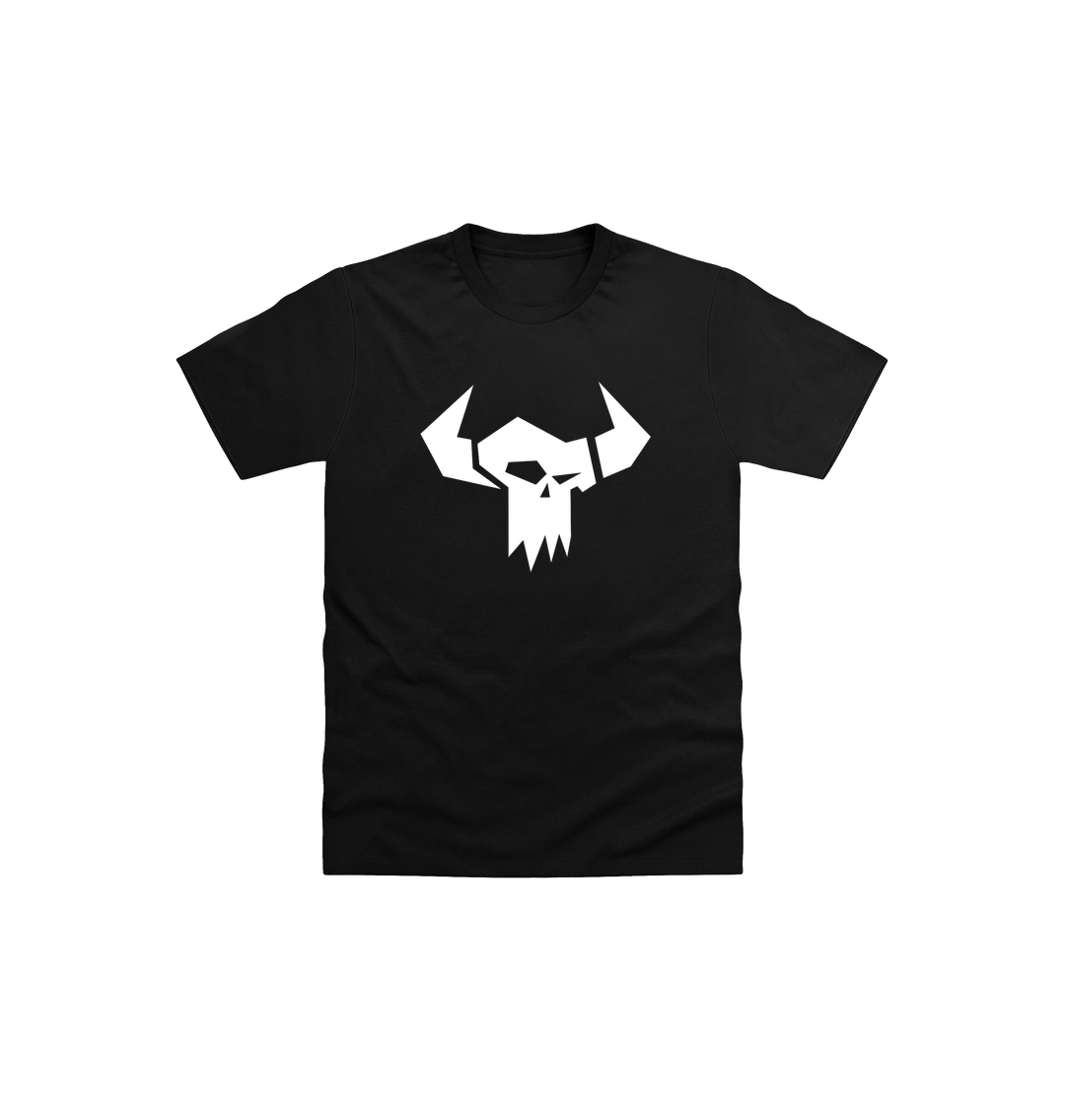 Black Printed Kids T-Shirt