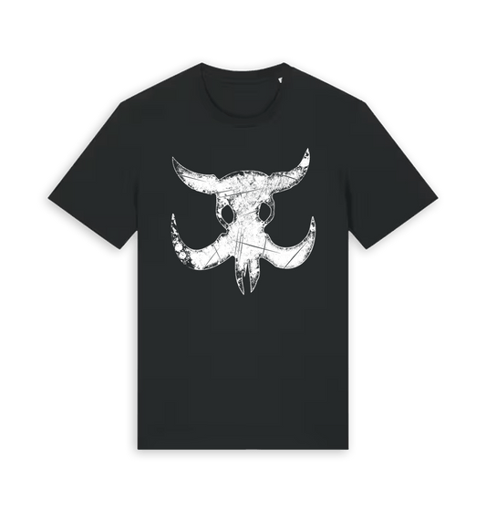 Black Printed T-shirt Front