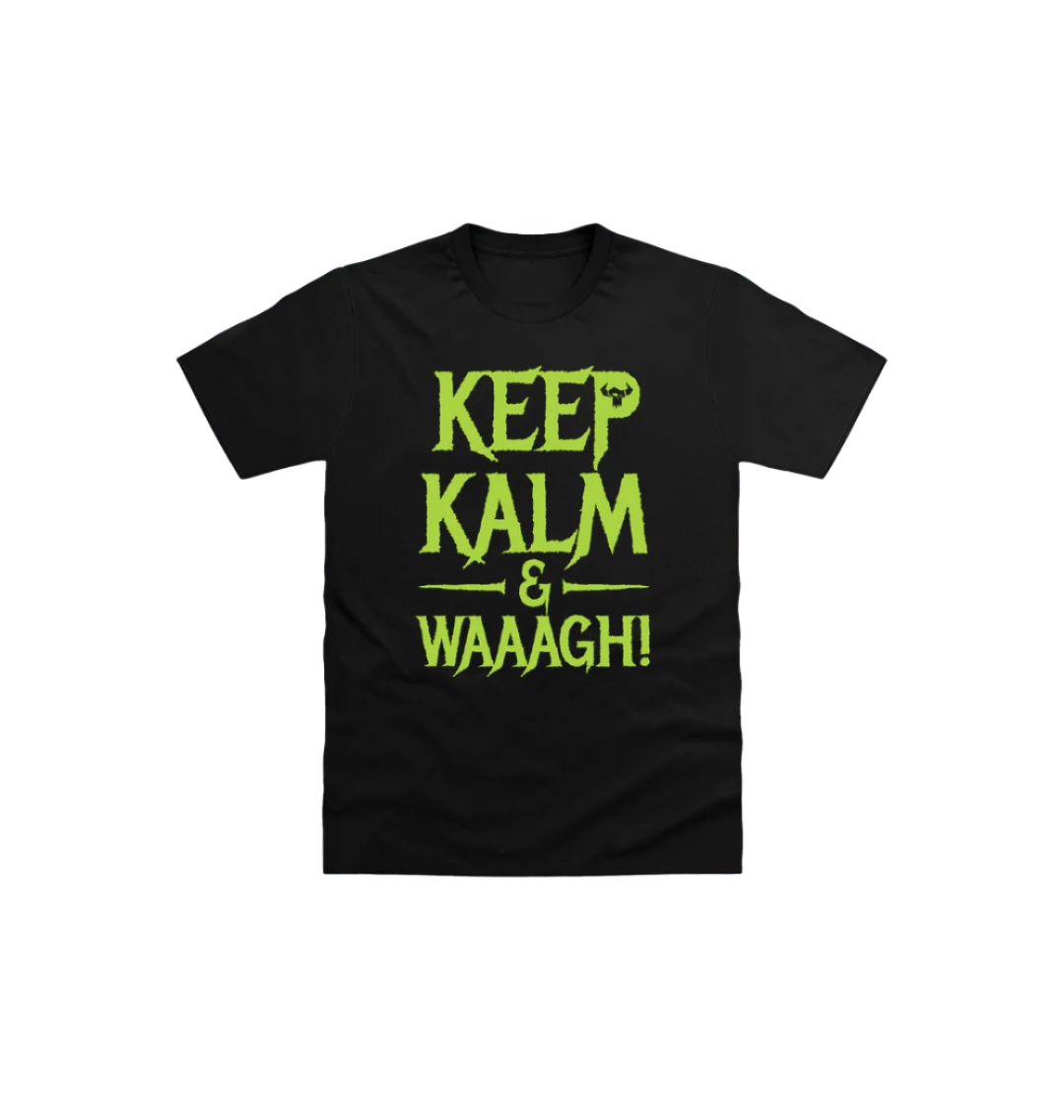 Black Printed Kids T-Shirt