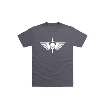 Charcoal Printed Kids T-Shirt