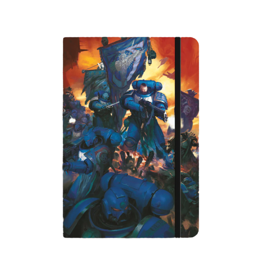 Black Ultramarines Art Notebook