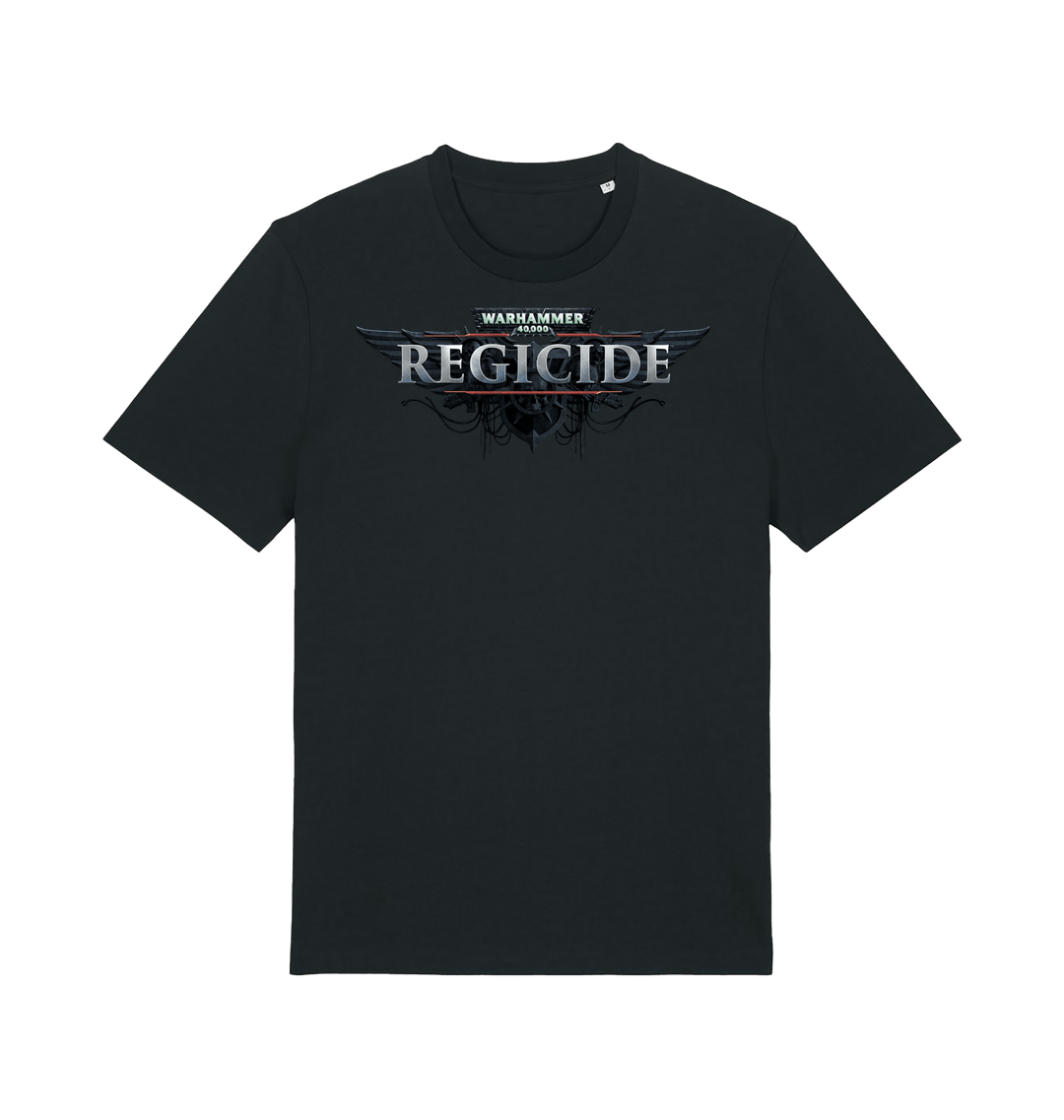Black Printed T-shirt Front